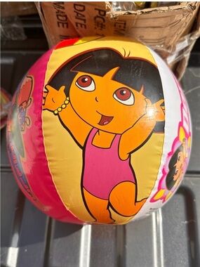 Dora Kids Beach Ball – Character Swim Play Toy